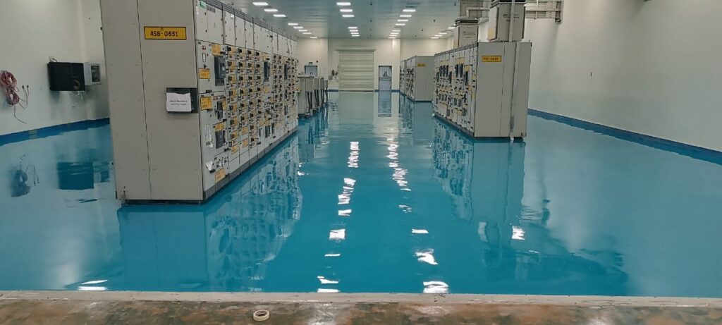 Electrogard Dielectric Insulation Floor Coating in Rajasthan Refinery